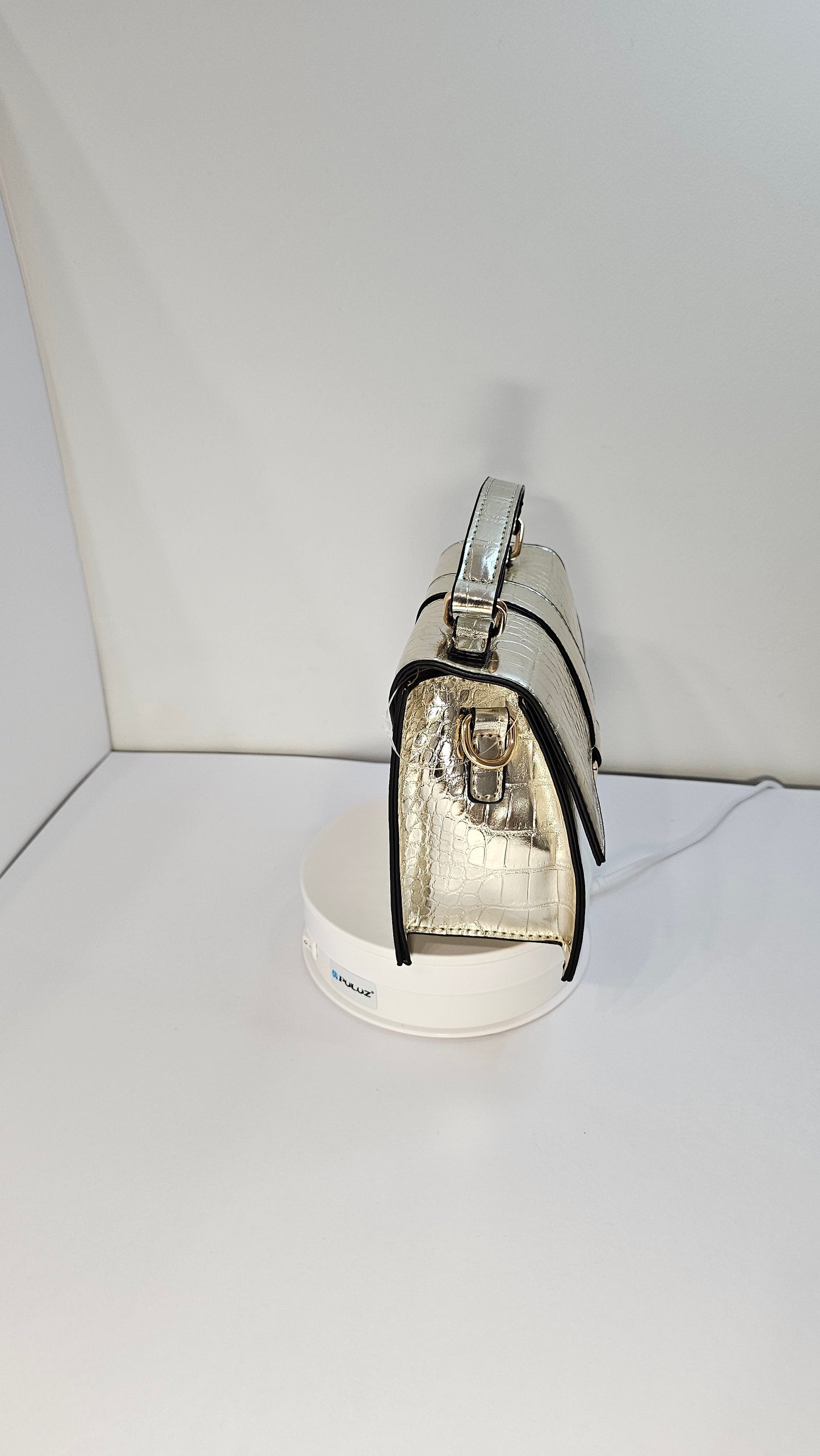 Sac à main mini métalisé