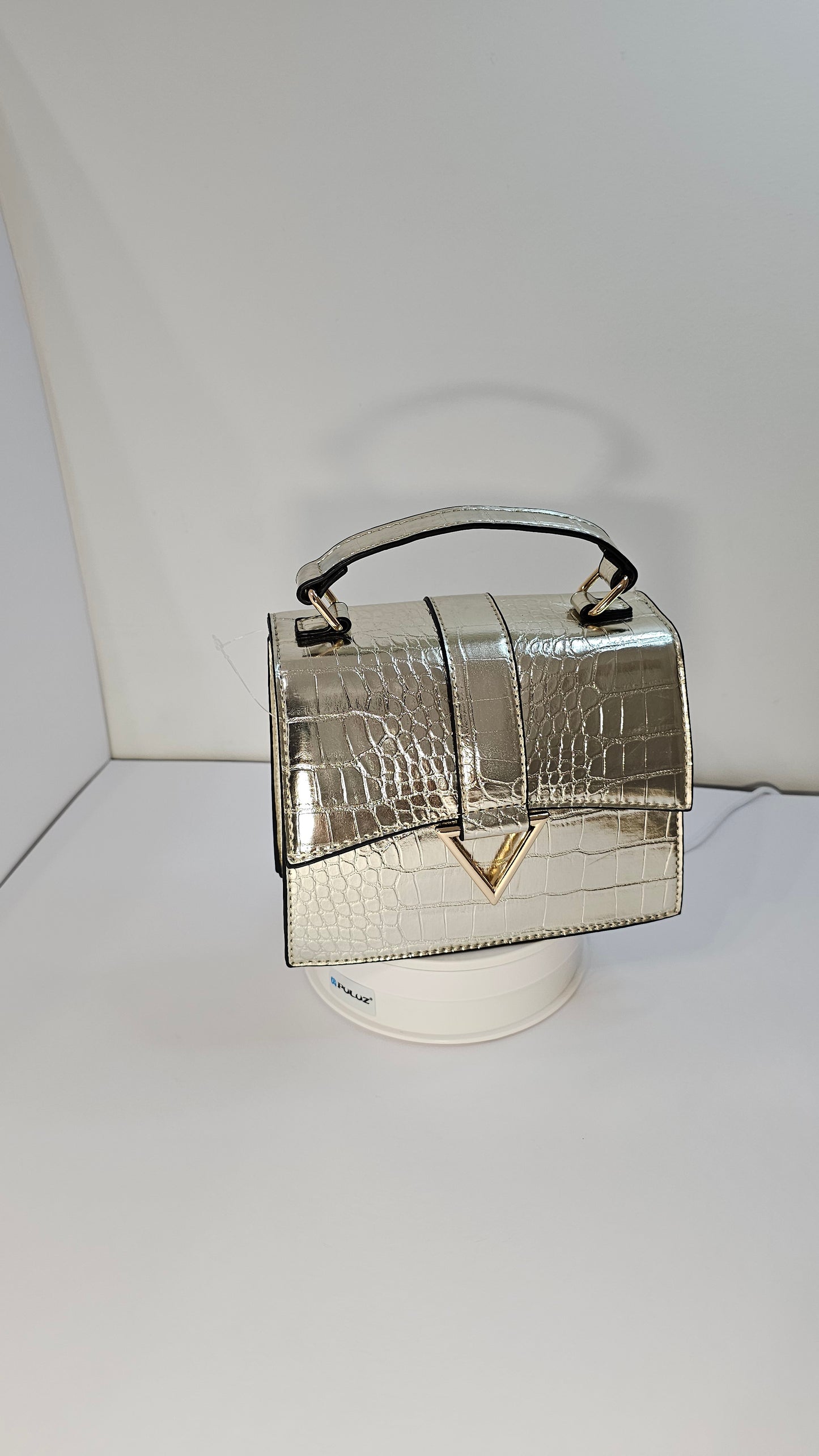 Sac à main mini métalisé